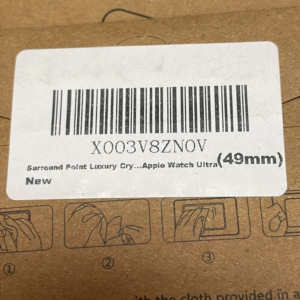NIB Surround Point Apple Watch Ultra 49mm Screen Protectors Set of 6